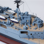 HUGE 1: 150 RC HMS HOOD BATTLE CRUISER – 69 INCHES IN LENGTH