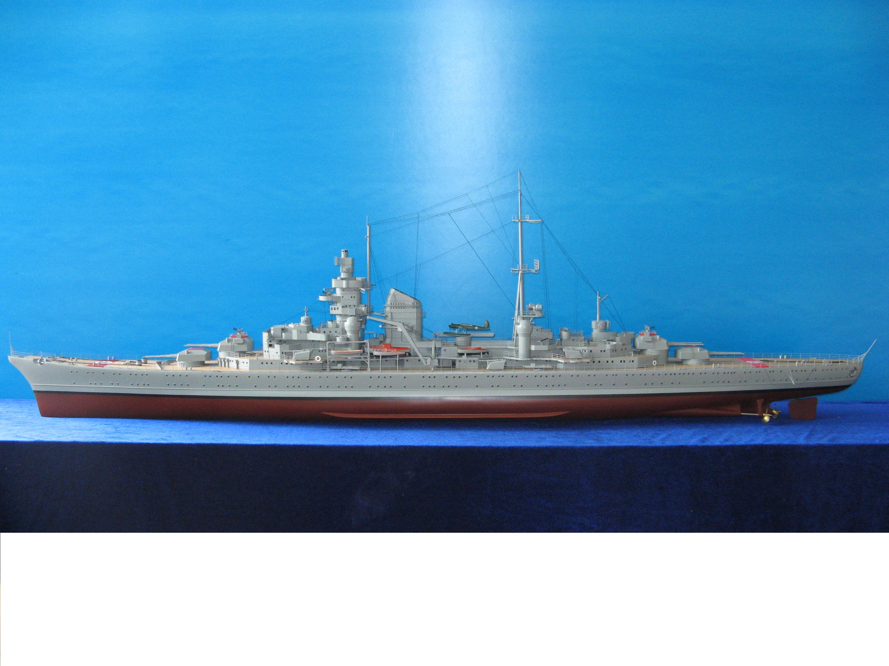 RC German Battleship – Prinz Eugen – Ready to Run The Scale 