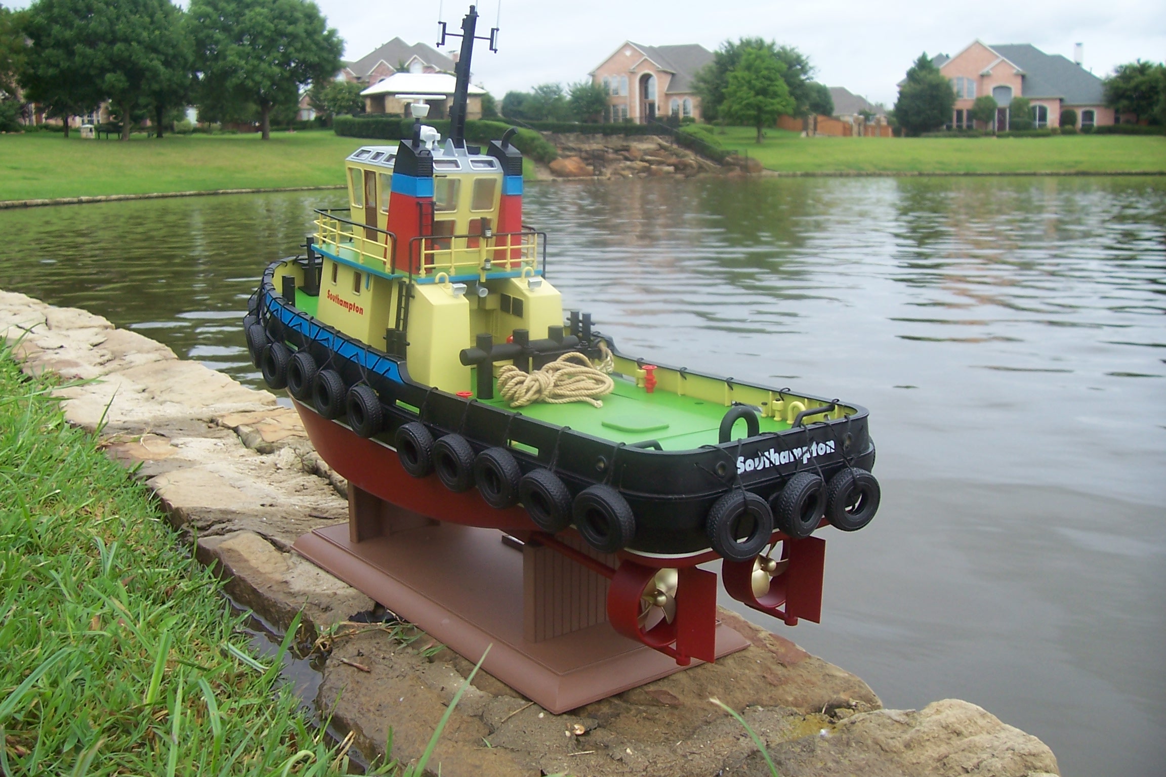 The Scale Modeler Rc Wyeforce Southhapton Tug Boat